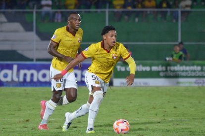 Johan García, volante de 17 años del Barcelona SC.