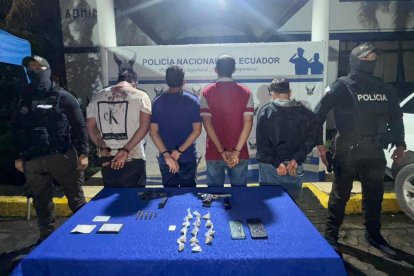 Los implicados fueron puestos a órdenes de la autoridad judicial competente.