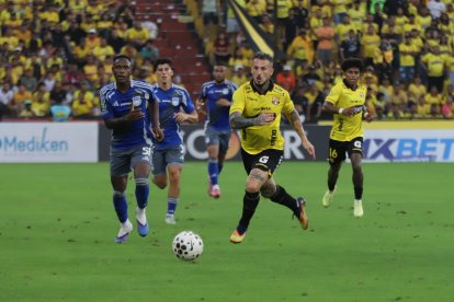 El Pipa marcó el 1-0 ante Emelec en el Clásico del Astillero 2026.