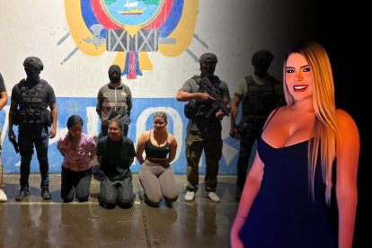 Las tres mujeres fueron presentadas por la Policía y puestas a órdenes de las autoridades judiciales.