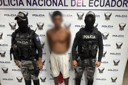 Un ciudadano fue detenido durante la medida de toque de queda en Guayaquil.