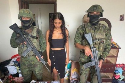 La sospechosa sería integrante de Los Choneros.