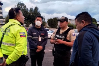 El sospechoso fue llevado al Complejo Judicial Quitumbe para el tramite correspondiente.