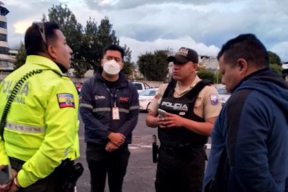 El sospechoso fue llevado al Complejo Judicial Quitumbe para el tramite correspondiente.