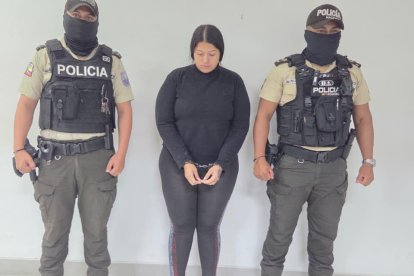 La detenida fue puesta a disposición de la Policía y luego a órdenes de la autoridad judicial.