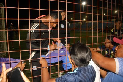 Emelec realiza una mini pretemporada en Salinas.