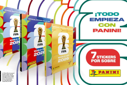 Panini presenta el álbum oficial del Mundial 2026, que llegará a Ecuador el 5 de mayo