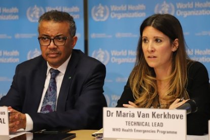 Los altos cargos de la OMS declararon que es "raro" que los pacientes sin síntomas de coronavirus puedan contagiar a individuos secundarios.