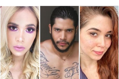 Mayra Jaime, David Naula y Diana Molina aclaran rumores de su relación.