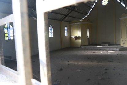 El oratorio permanece abandonado desde hace una década.