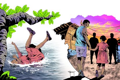 Existen dos hipótesis en este caso. La primera es que la niña sufrió un accidente mientras jugaba.La segunda, que su padrastro se la llevó y probablemente ocasionó su deceso.