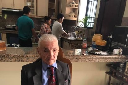 El año pasado, Segundo Cisneros celebró sus 97 años.