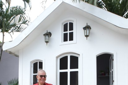 Vito en compañía de su hija, Vitoria.