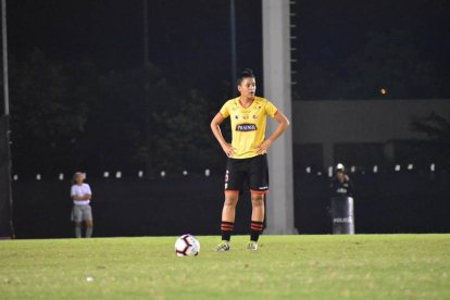 La jugadora venezolana Alexyar Cañas hizo una buena temporada en el 2019.