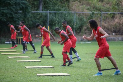 Entrenamiento de Barcelona