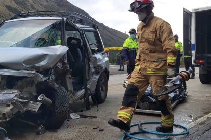 El accidente donde perdió la vida ángel Castillo se reportó a eso de las 16:10 del lunes 15 de junio