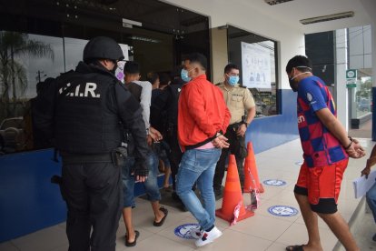 Los implicados fueron puestos a órdenes de las autoridades.