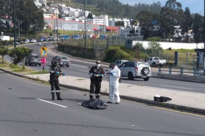 Los agentes del SIAT hicieron las pericias luego del accidente.