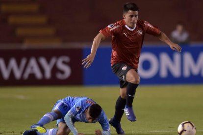 Fernando Gaibor llegó a Independiente de Avellaneda en 2018.