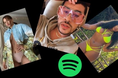 Tres de los artistas cuyas canciones estarán entre las más escuchadas de Spotify desde ahora hasta septiembre o, lo que es lo mismo, durante el verano boreal.
