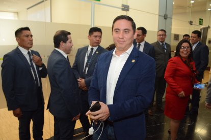 El juez Iván Saquicela ratificó la prisión dictada para Daniel Mendoza.