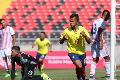 Jordan Rezabala fue una de las figuras que tuvo el año anterior, la Sub 20 de Ecuador.