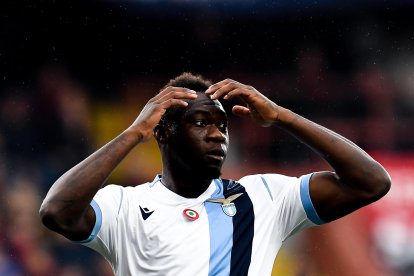 El delantero ecuatoriano Felipe Caicedo ingresó al cambio en el último cotejo de la Lazio.