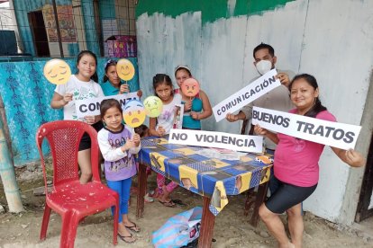 Las charlas efectuadas en las zonas rurales del Guayas van enfocadas al manejo de emociones.
