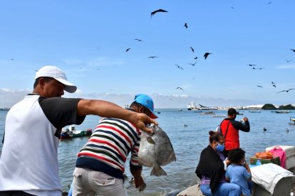 La parroquia se caracteriza por ser un puerto pesquero.