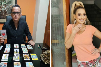 El vidente predijo que la rubia animadora tendrá un amor del que no se separará.