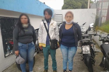 Los tres detenidos tienen antecedentes penales.