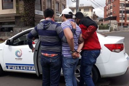 A Juan Andrés Vintimilla, alias Mangajo, lo arrestaron en julio de 2018.