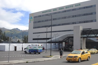 Este es uno de los hospitales que más pacientes con COVID-19 ha atendido en Quito.