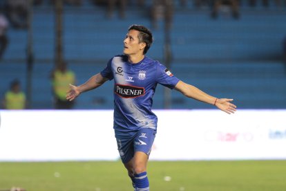 El delantero Marcos Mondaini arribó a Emelec, por primera vez, en el año 2006.

12 de Noviembre del 2014  Guayaquil - Ecuador / Alex Lima / EXPRESO