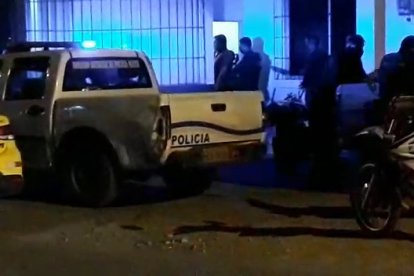 Cuando llegaron los agentes solo encontraron a las dos jóvenes.