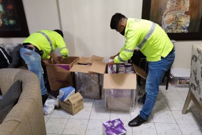 El pasado miércoles, la Policía realizó un operativo en Guayaquil y en la Aurora y detuvo a seis personas implicadas en la emisión de carnés.