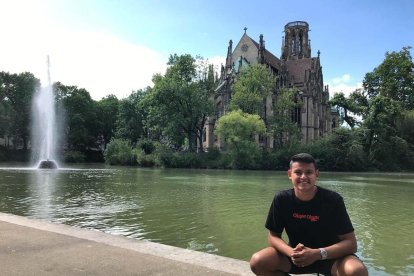 Emiliano Riofrío ya está en Alemania