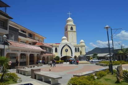 El principal templo de la ciudad de Sozoranga.
