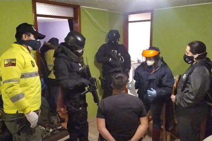 Los operativos se hicieron en la capital así como en el Valle de los Chillos, al suroriente de Quito.