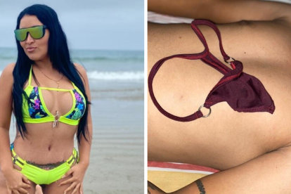 La mujer recibe mensajes de contenido sexual por parte del supuesto acosador.