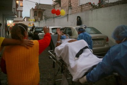 Segundo Lagua llegó a su casa en La Rumiñahui, norte de Quito.