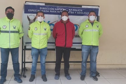 El detenido fue encontrado en su domicilio, en Pifo.