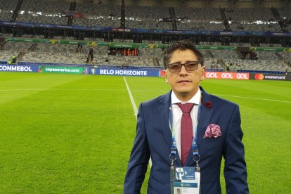 Carlos Galarza pertenece al directorio de la Federación Ecuatoriana de Fútbol.
