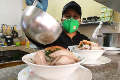 Albacora es el pescado ideal para obtener un encebollado de calidad, se acuerdo a los cocineros.