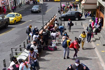 Los controles al uso del espacio público se intensificaron en el Centro Histórico.