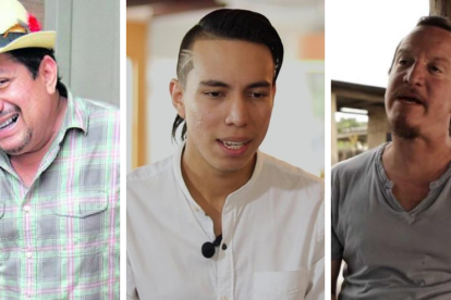 Aladino, Álex Vizuete y Andrés Crespo hablan 'guayaco'.