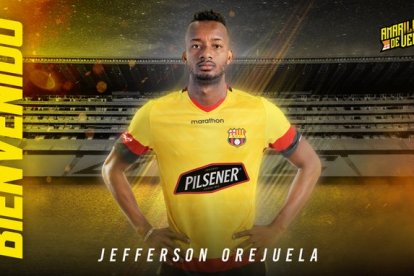 Jefferson Orejuela otro volante para Barcelona. Viene del Querétaro de México.