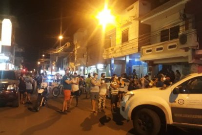 En doble hecho de sangre ocurrió en la parroquia Los Esteros de Manta.