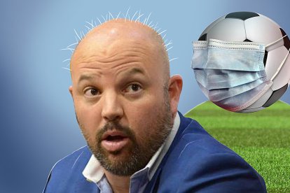 No sabe que hacer el presidente de LigaPro, Miguel Ángel Loor, presentó el protocolo de bioseguridad, pero no le dicen cuando pueden jugar.