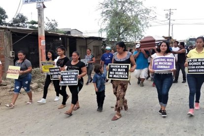 Familiares y amigos desde hace un año pedían justicia por la muerte de Ángela Demera.